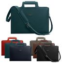 STYLISH WOMAN'S LEATHER BAG FOR MACBOOK 15 in.LAPTOP and DOCUMENTS.Genuine Leath