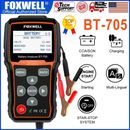 Foxwell BT705 12V 24V Battery Tester Automotive Test Car Diagnostic Analyzer