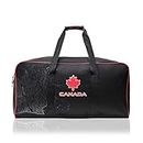Canada Sports Luggage Travel Duffel Bag Durable Double Handles Black 30inch