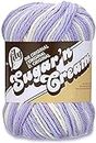 Lily Sugar 'n Cream Ombre Knitting Wool Yarn 56.7g -2027 Spring Swirl Ombre