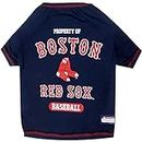 MLB Boston RED SOX Dog T-Shirt, Small