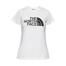 T-Shirt THE NORTH FACE "W S/S EASY TEE" Gr. M, weiß (tnf white) Damen Shirts Jersey
