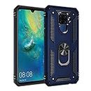 nh Case VIVO Y17/Y15/Y12, with Magnetic Ring Holder 360 Degree Full Body Protective Silicone Personalised Tough Armor Phone Case with Screen Protector for VIVO Y17/Y15/Y12 -Blue