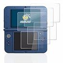 BROTECT Protector Pantalla Cristal para Nintendo New 3DS XL Protector Vidrio (3 Unidades) - [Dureza 9H, Anti-Arañazos]