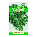 D.T. Brown Seeds - Coriander - 100 Seed Pack