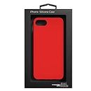 NEXT ONE Silicone Case Compatible with iPhone SE 2nd Gen and 3rd Gen, iPhone 6/7/8 | Red