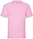 Fruit of the Loom Men's Valueweight Short Sleeve T-Shirt, Light Pink, X-Large