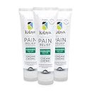 Kalaya Extra Strength Pain Relief Cream With Cannabis Sativa Seed Oil (60g Pack of 3) - Natural Active, Pain Blocking & Anti inflammatory Ingredients Suitable for Arthritis, Neck, Shoulder, Hand, Knee, Back, Joint & Muscle Pain