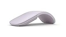 Microsoft Arc Mouse: sleek, ergonomic design, ultra slim and lightweight, Bluetooth mouse for PC/Laptop,Desktop works with Windows/Mac computers - Lilac