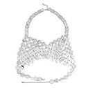 Enakshi Bra Bikini Fashion Gifts Personality Jewelry for Lady Anniversary Summer White |Clothing, Shoes & Accessories | Womens Accessories | Belts