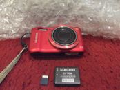 Samsung WB35F 16.2MP 12x Wi-Fi Digital Camera - Red