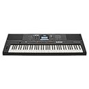 YAMAHA PSR-EW425 Digital Keyboard - Versatile, Portable Digital Keyboard with 76 Touch-Sensitive Keys, 820 voices and LCD Control Panel, in Black