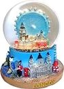 Snow Globes Grand Composite, détails œil et Horizon de Londres – Souvenir de Londres à Collectionner