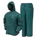 FROGG TOGGS Men's Ultra-Lite2 Waterproof Breathable Protective Rain Suit, Green, Large
