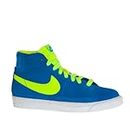 Nike Nike-Blazer Mid Vintage Ps Baskets Mode Enfant 539931 Cuir Bleu - Bleu - bleu, 29.5 EU