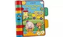 VTech Baby Nursery Rhymes Book, Light Up, Interactive, Musical Baby Book with Sounds and Phrases, Suitable for Babies from 6 Months+, English Version