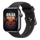 AcclaFit Smartwatch Damen Herren mit Bluetooth Anrufe, 1,85 Zoll Smart Watch mit Herzfrequenz, Schlafmonitor, Wasserdicht Fitnessuhr Schrittzähler, Fitness Tracker mit 147 Sportmodi für Android iOS