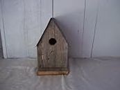KENZIE'S STARS AND GIFTS Amish Country Collectible A-frame Barnwood Birdhouse. Old Barn Wood and Tin Provides a Heavenly Home for Your Feathered Friends, While Enhancing Your Country Garden Decor. Thi
