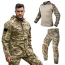 2023 Men's outdoor tactical jacket/G3 pants/padded hunting suit hooded jacket