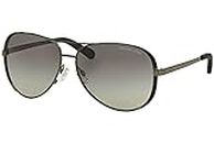Michael Kors MK5004 101311 Gunmetal Chelsea Pilot Sunglasses Lens Category 2 Si