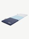 6' Three Folding Gymnastics Mat with Carry Handles, 1.5 Inch Thick Firm