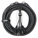 25'/50'/100' High Quality Professional Grade AC Power and XLR Combo Snake cable