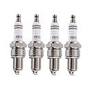 GOOFIT Spark Plug F5TC Replacement for 50cc 70cc 90cc 110cc ATV 150 Ignition Plug Moped Motor Scooter Go Kart Pocket Bike Pack of 4