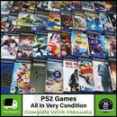 Sony Playstation 2 PS2 Spiele | komplett mit Handbüchern | Alles sehr guter Zustand