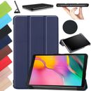 For Galaxy Tab A A8 A 8.0 A7 S5e S6 S7 Case Leather Slim Smart Book Stand Cover
