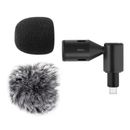 Mini microfono plug-in smartphone microfono cardioide pickup tipo C R7B9