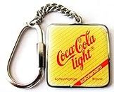 Coca Cola - Light - Alter Schlüsselanhänger - 32 x 32 mm