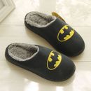 Para hombre Hogar Pantuflas Invierno Cálidos Suaves Zapatos Superhéroe Batman Unisex Pantuflas Regalo