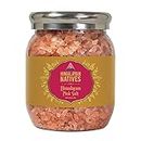 Himalayan Natives 100% Natural Himalayan Pink Salt Granules 300g Jar | Rock Salt | Sendha Namak | Mineral Rich Salt for Healthy Cooking | No Artificial Iodine