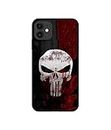 Casotec Punisher Skull Design 3D Printed Hard Back Case Cover for Apple iPhone 11