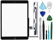 Touch Screen Replacement for i-Pad 7th 8th Generation Digitizer 10.2 2019 2020 with Home Button(Black)
