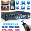SUNBUCK 2000W 2CH Stereo bluetooth Power Amplifier HiFi FM Home Karaoke Amp