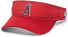 Los Angeles Angels Red Golf Sun Visor Hat Cap Adult Men's Adjustable