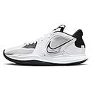 Nike Kyrie 5 Low Men's Basketball Shoes, White/White/Black, 13
