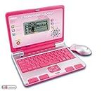VTech Challenger Laptop, Pink, Kids Laptop with Vocabulary, Maths & French Learning Games, 2 Player Kids Computer, Educational Toy Computer for Kids, Fun Laptop, Boys and Girls Ages 4 Years +