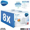 8 X Pack Brita Maxtra Water Filter Cartridges Purifier Genuine Vacuum Package 