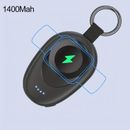 Newdery For , Quick-charge Portable For 1400mah Mobile Power Wireless Magnetic Travel Key Ring Accessory Charger For Iwatch Series Ultra 2/9/8/7/6/5/4/3/2/se/ultra