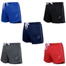 DEFY NEW MENS WORKOUT GYM TRAINING SPORTS RUNNING CASUAL CLOTHING FITNESS SHORTS