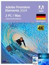 Adobe Premiere Elements 2024 Vollversion 2 Win/Mac Dauerlizenz Download NEU