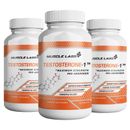 TESTOSTERONE Booster For Men with EstroBlock - 3 Bottle Special + FREE Shipping