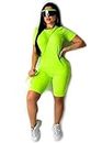 QIUNI Fitness Mujeres 2PCS Yoga Set Gym Sports Tracksuit Neon Tops Shorts Workout Clothes Summer Outfit Ladies Casual 2 Pieces Set