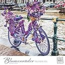 Blumenräder 2024- Fahrrad-Fotografie - Wandkalender mit Spiralbindung - DUMONT Quadratformat 24 x 24 cm