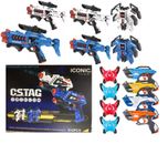 ICONIC Forever New Rechargeable kids Infrared Laser Tag Guns 2 and 4 Players set