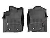 WeatherTech Custom Fit FloorLiners for Toyota Tacoma (Automatic) - 1st Row (4412991), Black
