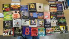 Wholesale Random Audio books on cd lot of 30+ assorted audiobooks Examples Pictu