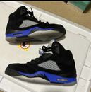 Nike Air Jordan 5 Retro Racer Blue 2022 Black Shoes CT4838-004 Men’s Size US 9